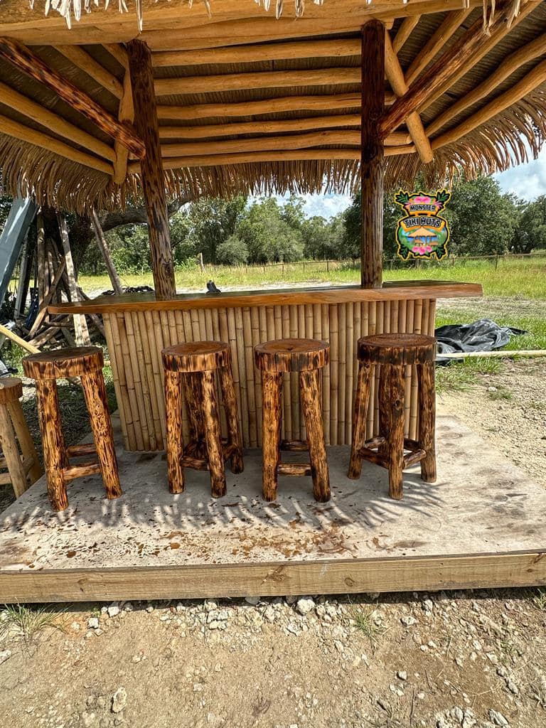 Tiki Bar 13 — Custom tiki bar build
