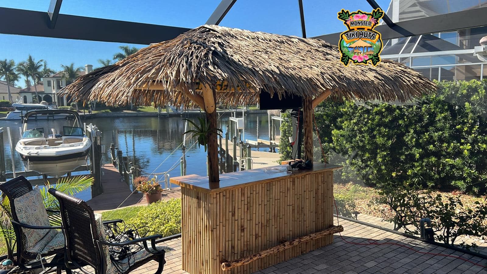 Tiki Bar 15 — Custom tiki bar build