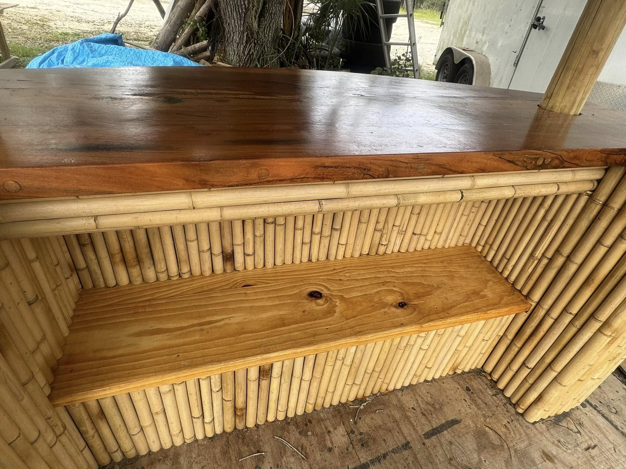 Tiki Bar 32 — Custom tiki bar build