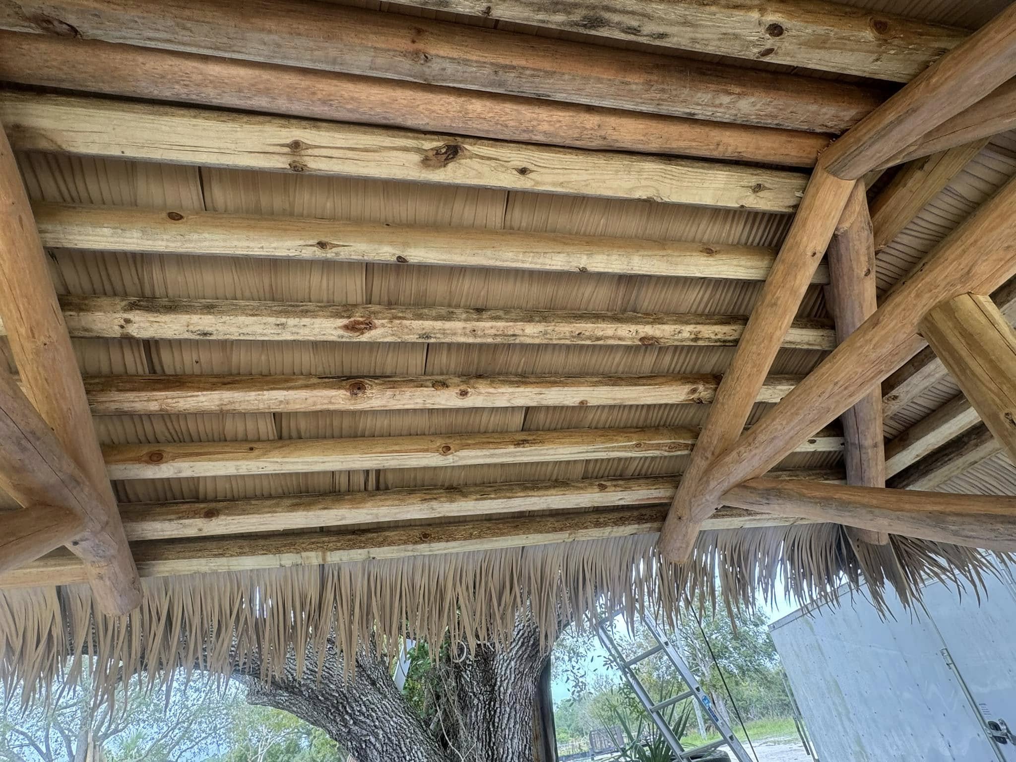 Tiki Bar 33 — Custom tiki bar build