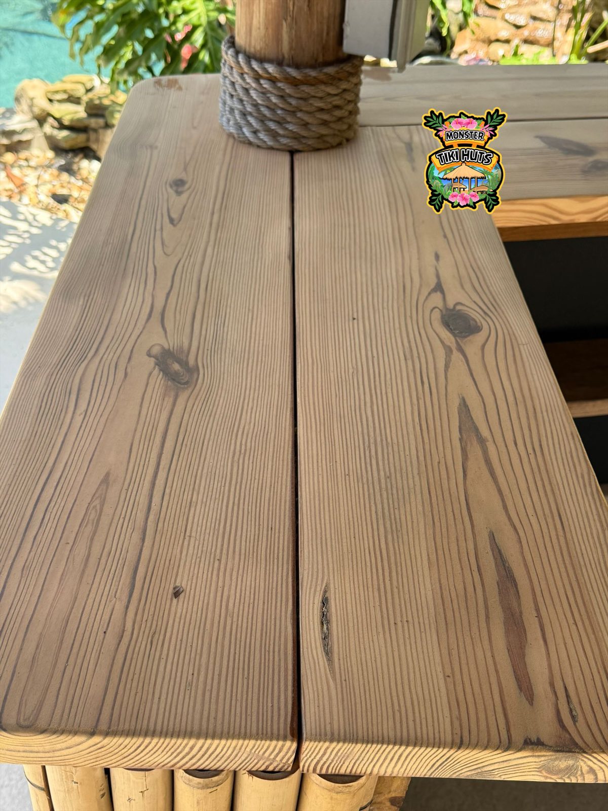 Tiki Bar 34 — Custom tiki bar build