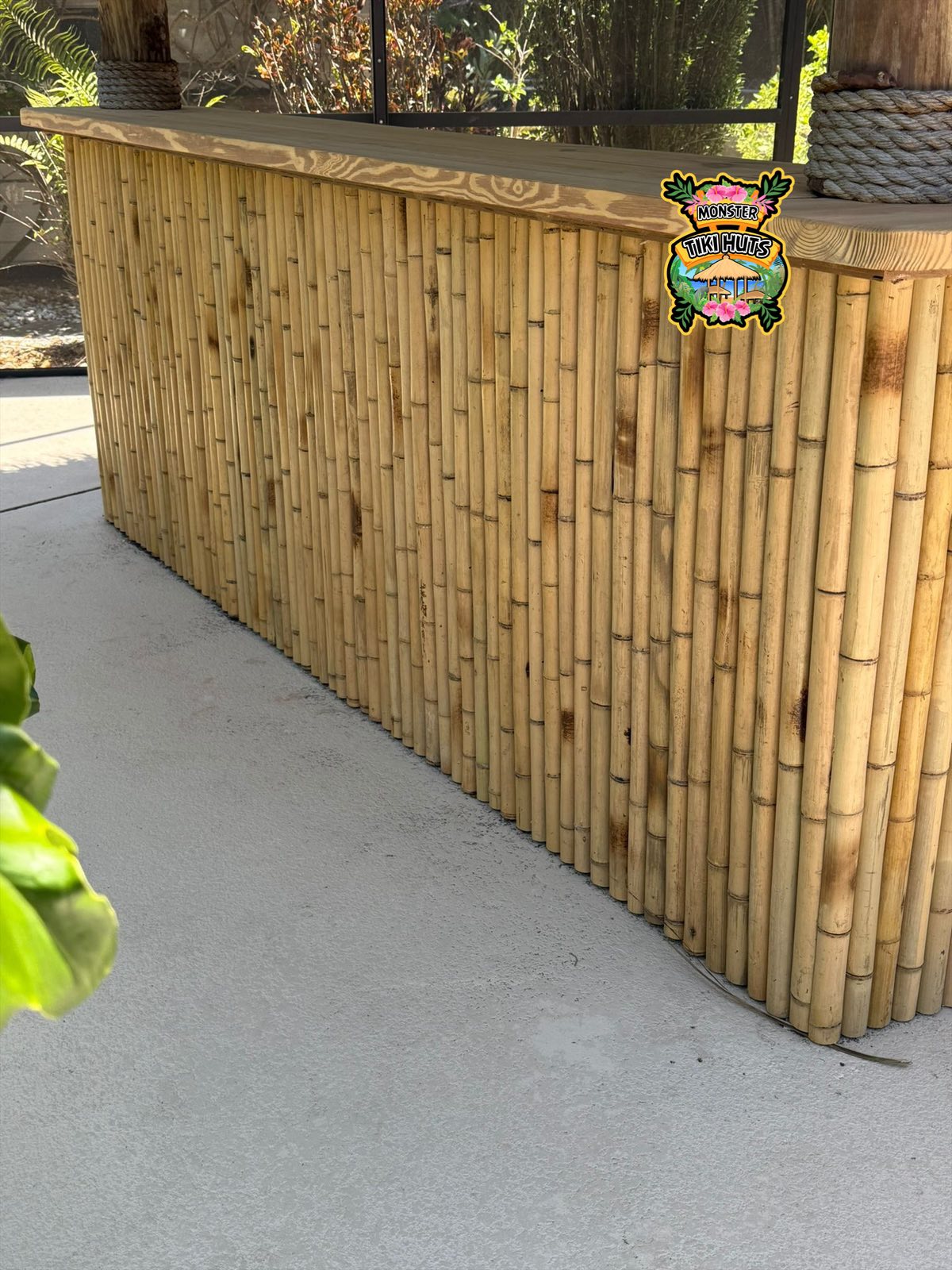 Tiki Bar 35 — Custom tiki bar build